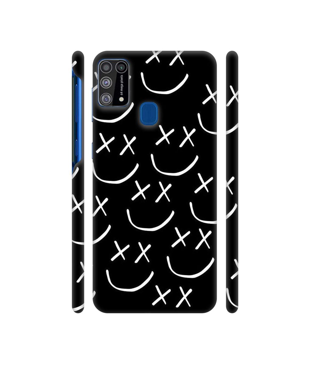 Amazon Brand - Solimo Designer Cross Texture 3D Printed Hard Back Case Mobile Cover for Samsung Galaxy M31