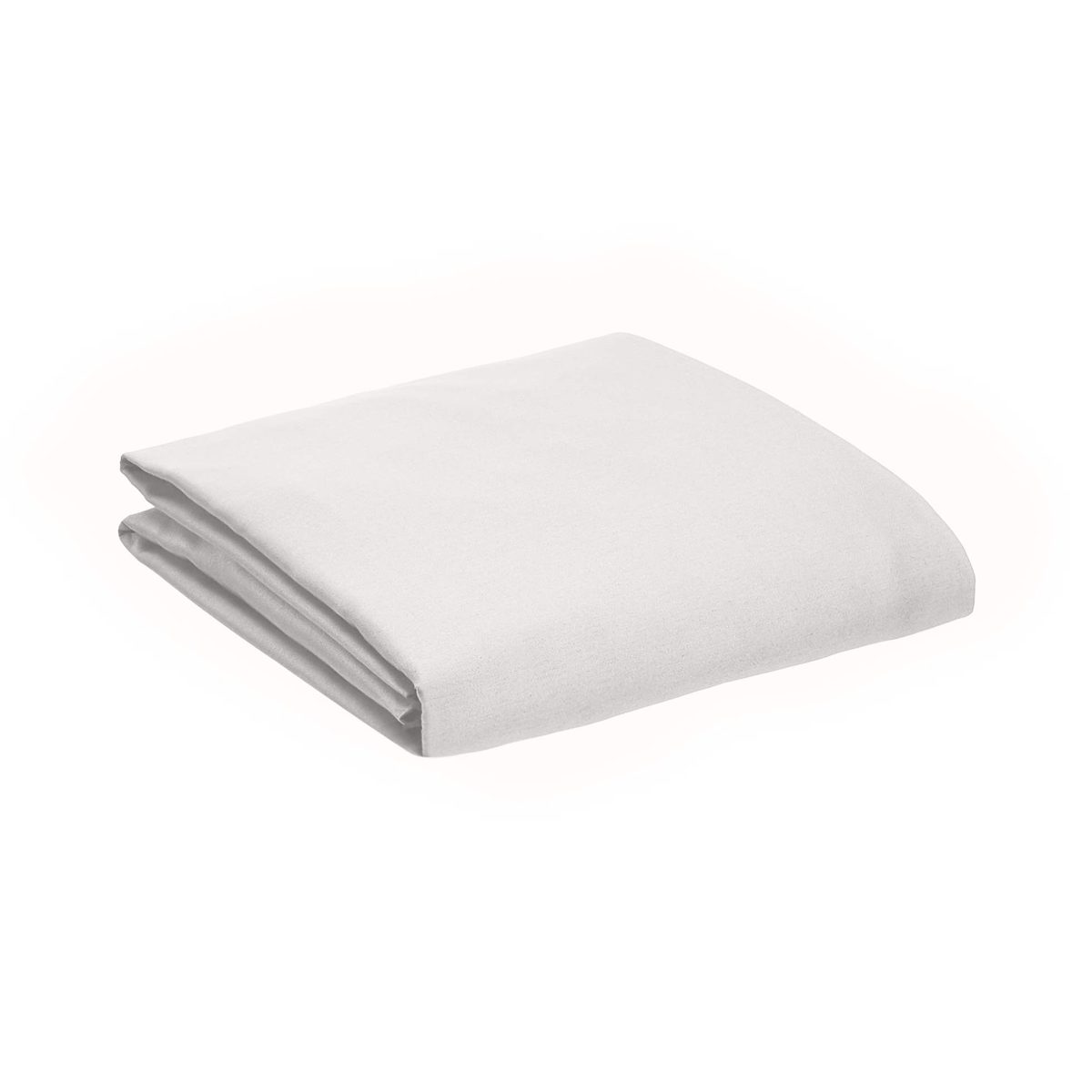 AmazonBasics Sateen Fitted Sheet, 80 x 190 cm, Bright Grey
