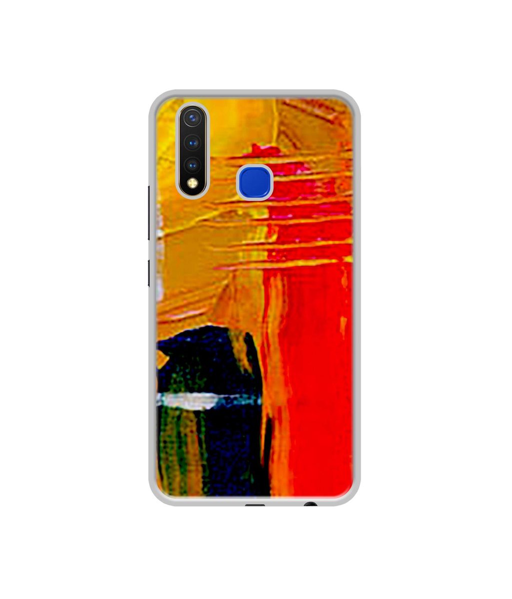 Amazon Brand - Solimo Designer Randam Multicolor Fall UV Printed Soft Back Case Mobile Cover for Vivo U20
