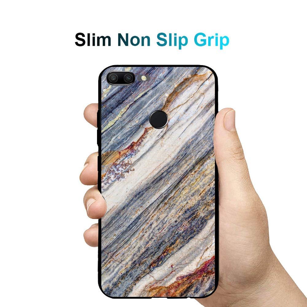 Amazon Brand - Solimo Designer Marble Printed Hard Back Case Mobile Cover for Huawei Honor 9N (D295)