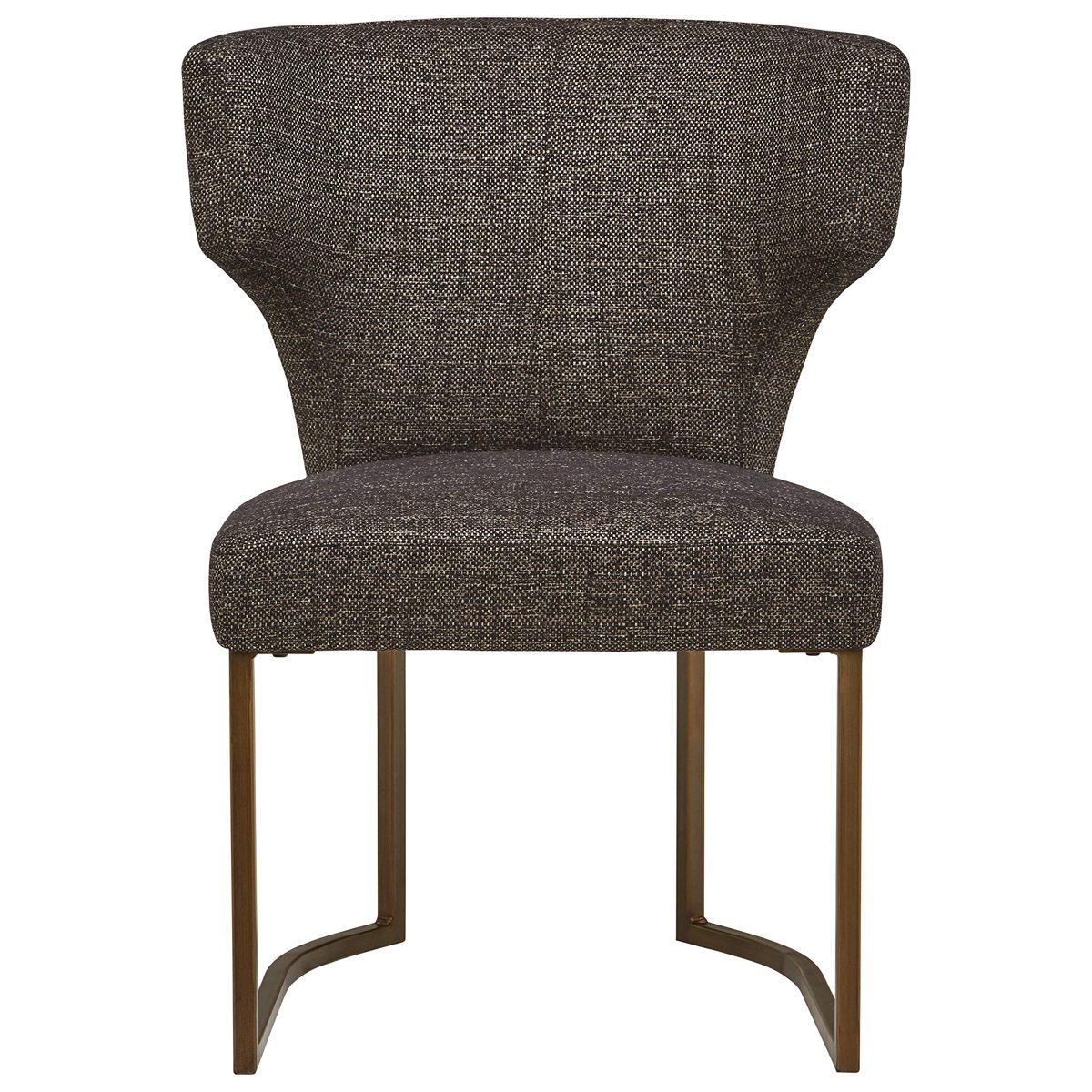 Amazon Brand – Rivet Dunford Modern Dining Chair, 33 Inch Height, Tuxedo Grey