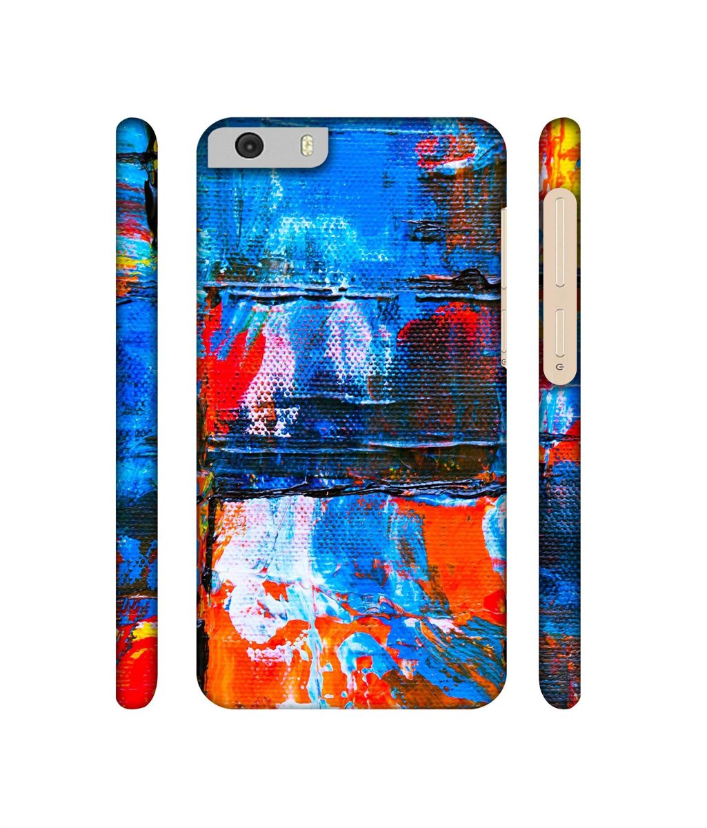Amazon Brand - Solimo Designer Multicolor Wax On Canvas 3D Printed Hard Back Case Mobile Cover for Micromax Canvas Knight 2 E471