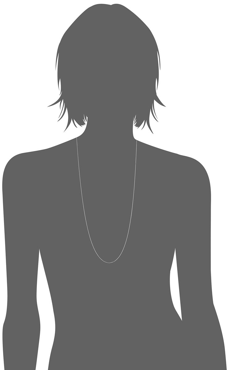Sterling Silver Thin 0.6mm Box Chain Necklace, 24"