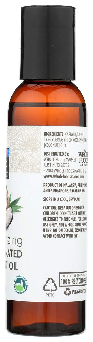 365 EVERYDAY VALUE Fractionated Coconut Oil, 4 FZ