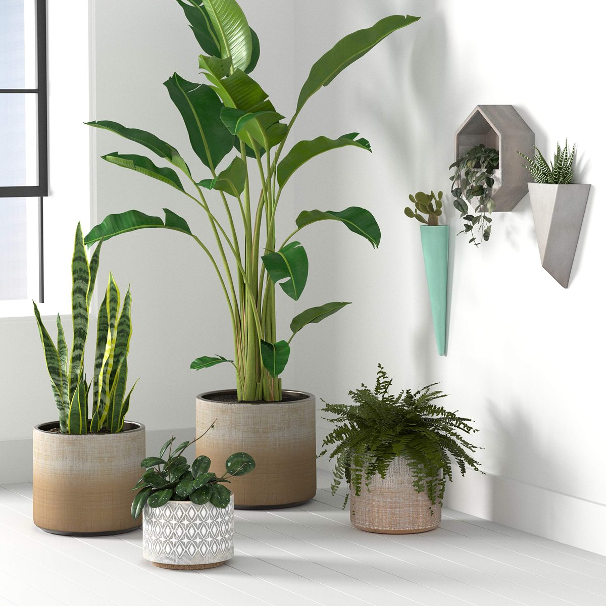 Amazon Brand – Rivet Rustic Stoneware Crosshatch Indoor Outdoor Flower Plant Pot, 7.9"H, Bronze