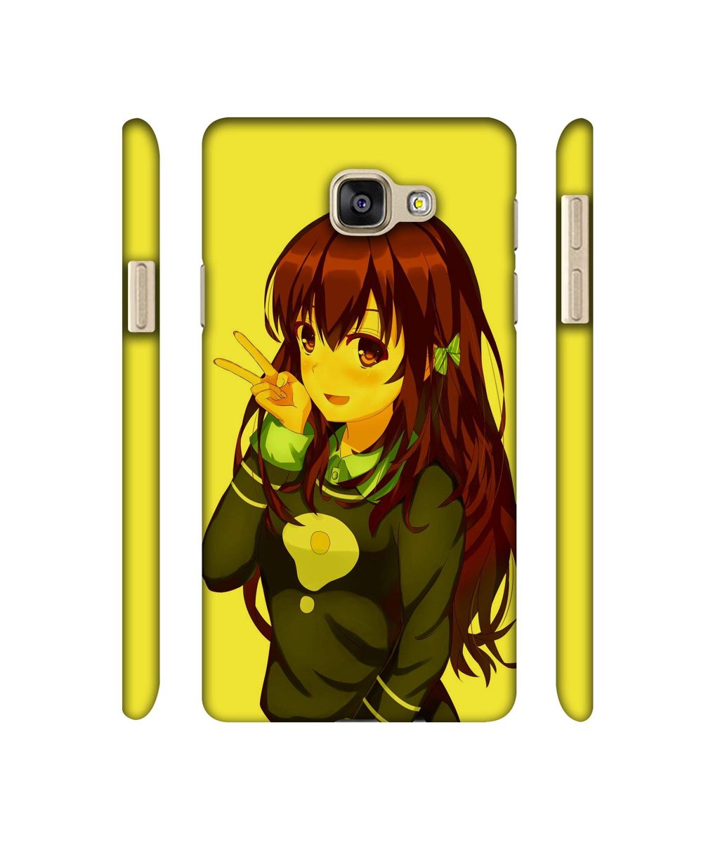 Amazon Brand - Solimo Designer DJ Girl Vector 3D Printed Hard Back Case Mobile Cover for Samsung Galaxy A5 (2016)