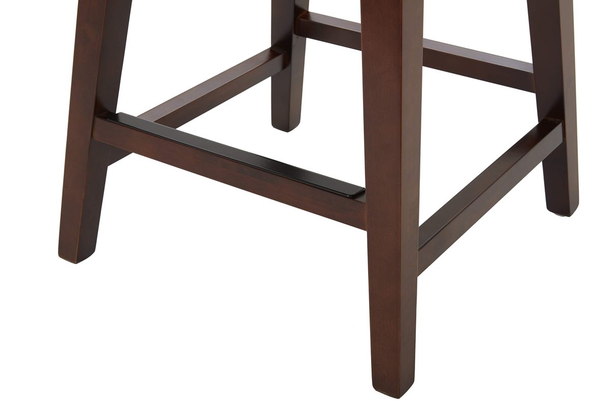 Amazon Brand – Stone & Beam Alaina Contemporary High-Back Swivel Seat Counter Stool, 39"H, Beige