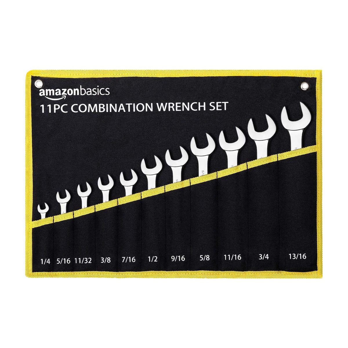 AmazonBasics Combination Wrench Set - 11-Piece