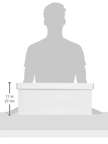 AmazonBasics Medium Duty Storage/Filing Boxes with Lift-Off Lid - Legal Size, 12-Pack