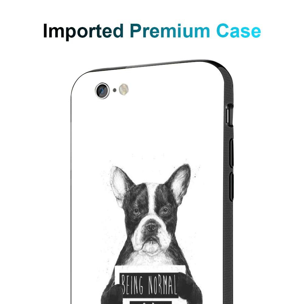 Amazon Brand - Solimo Designer Normal is Boring Text Printed Hard Back Case Mobile Cover for Apple iPhone 8/7 (D1180)