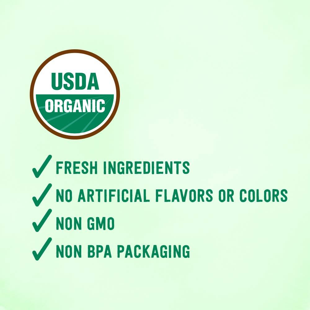 Amazon Brand - Mama Bear Organic Baby Food, Carrots, 4 Ounce Cup, Pack of 1