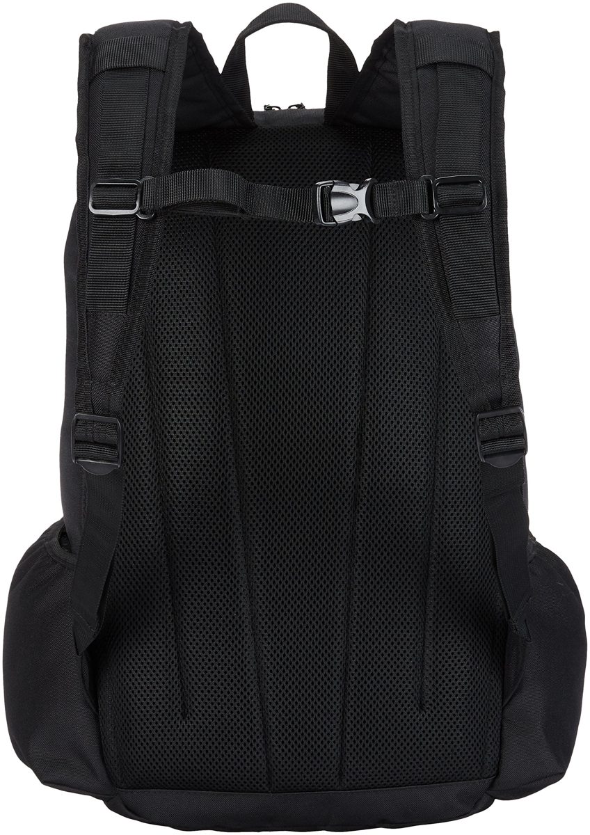 AmazonBasics Canvas Backpack for Laptops up to 15-Inches Black 15 inches