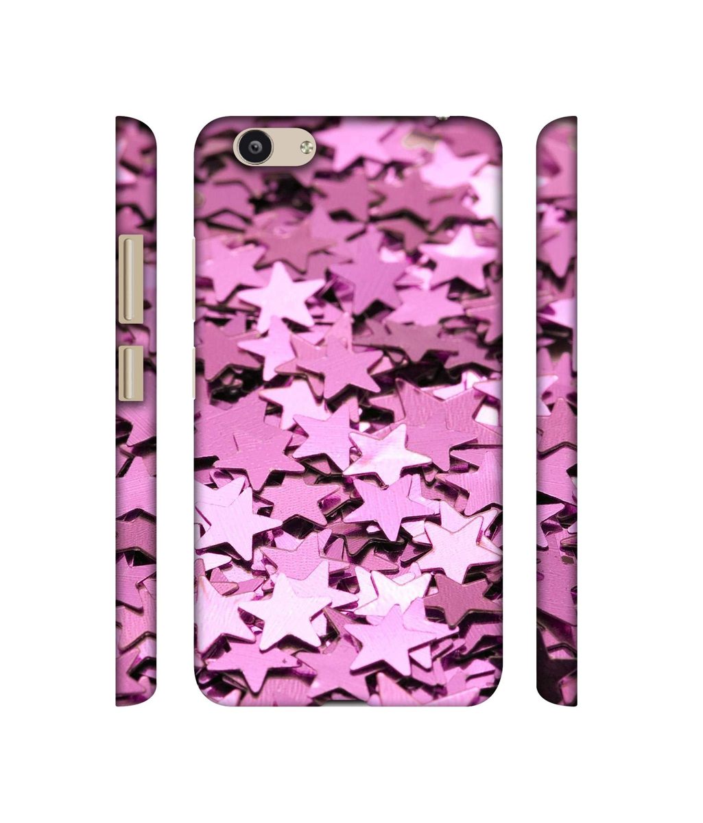 Amazon Brand - Solimo Designer Glitter Stars 3D Printed Hard Back Case Mobile Cover for Vivo Y53