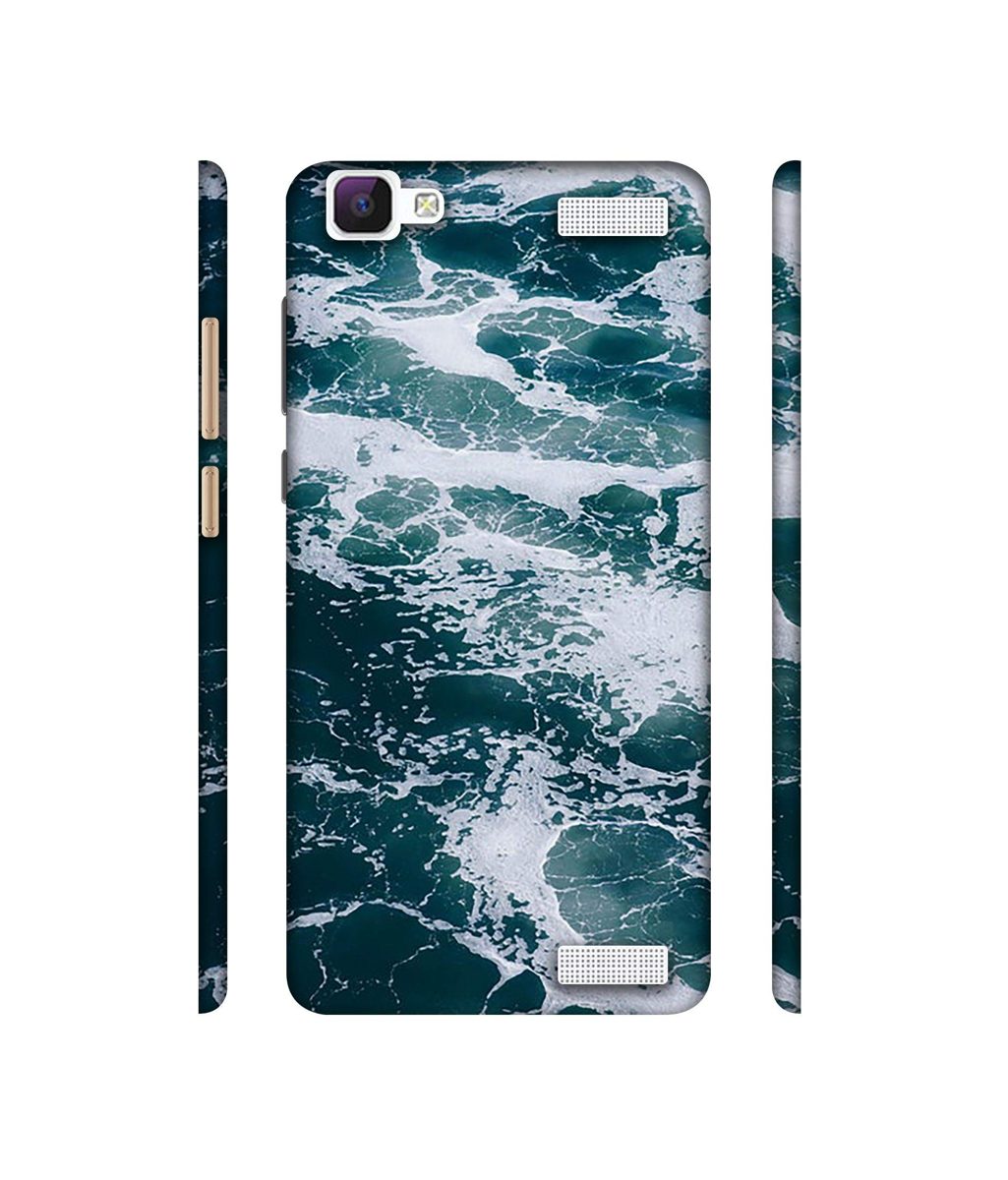 Amazon Brand - Solimo Designer Sea Waves 3D Printed Hard Back Case Mobile Cover for Vivo V1 Max