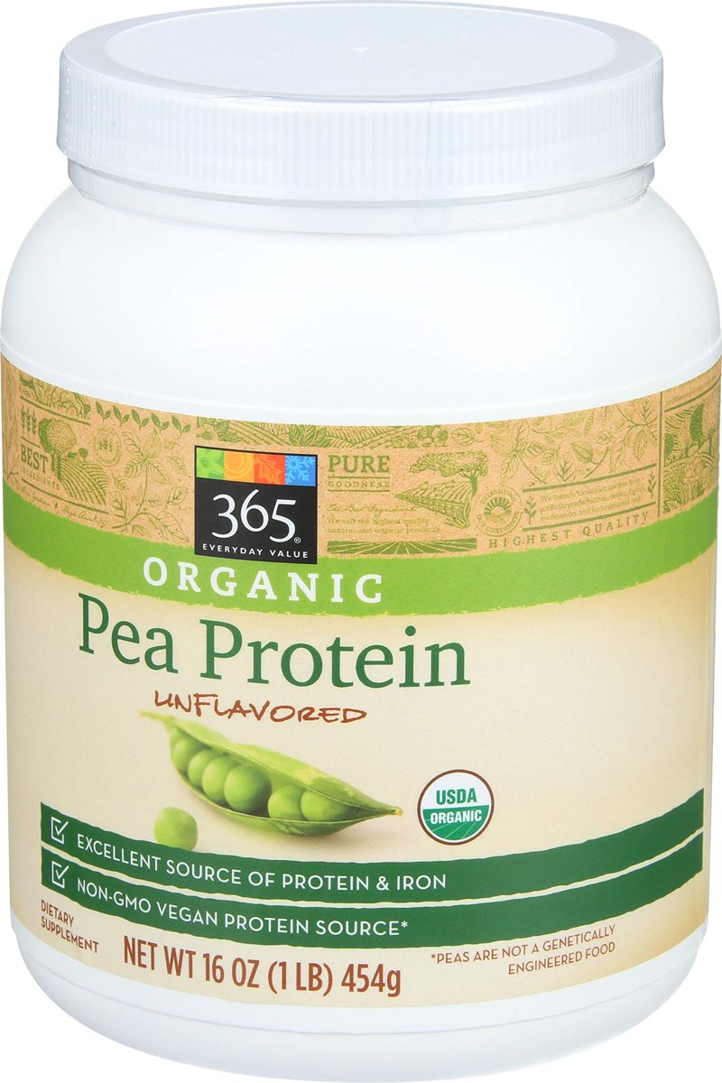 365 Everyday Value, Organic Pea Protein, Unflavored, 16 oz