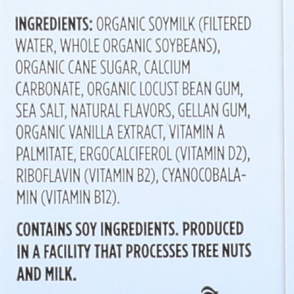 365 Everyday Value, Organic Soy Milk, Vanilla Flavor, 32 fl oz