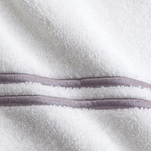 Pinzon 700-Gram Hotel Stitch Bath Sheet, Smokey Plum