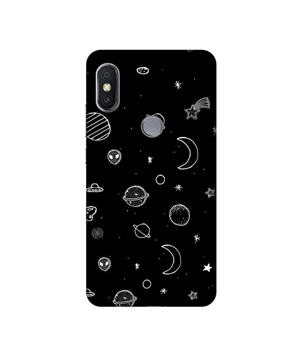Amazon Brand - Solimo Designer Solar System UV Printed Soft Back Case Mobile Cover for Mi Redmi Y2