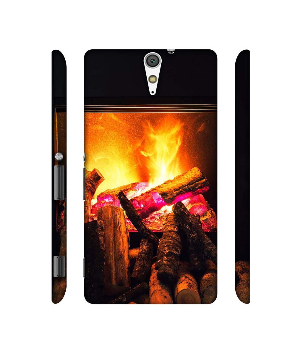 Amazon Brand - Solimo Designer Born Fire 3D Printed Hard Back Case Mobile Cover for Sony Xperia C5 Ultra Dual
