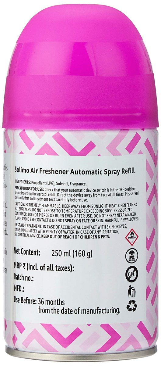 Amazon Brand - Solimo Automatic Air Freshener Refill