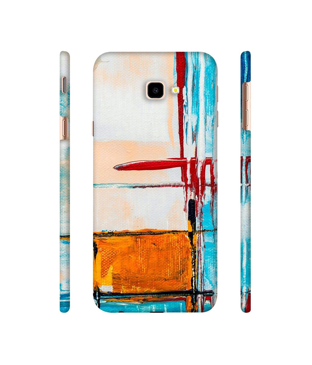 Amazon Brand - Solimo Designer Glass Paint 3D Printed Hard Back Case Mobile Cover for Samsung Galaxy J4 Plus