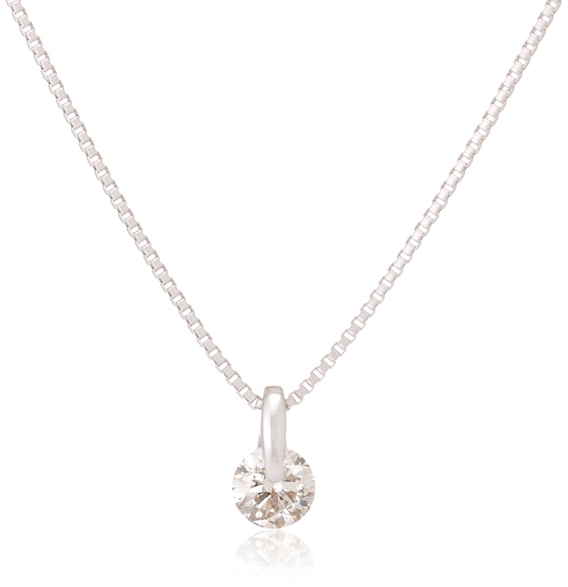 [An AJC Collection] an AJC Collection daiyamondopuratinanekkuresu (0.15 CT) 0442 – 8156 – 0013 – 0000