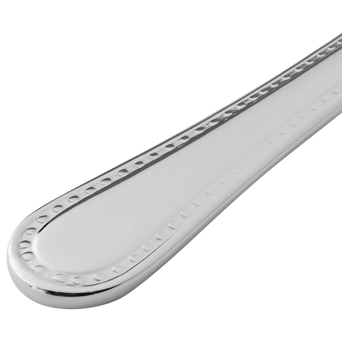 AmazonBasics Stainless Steel Dinner Knife with Pearled Edge, Pack of 12