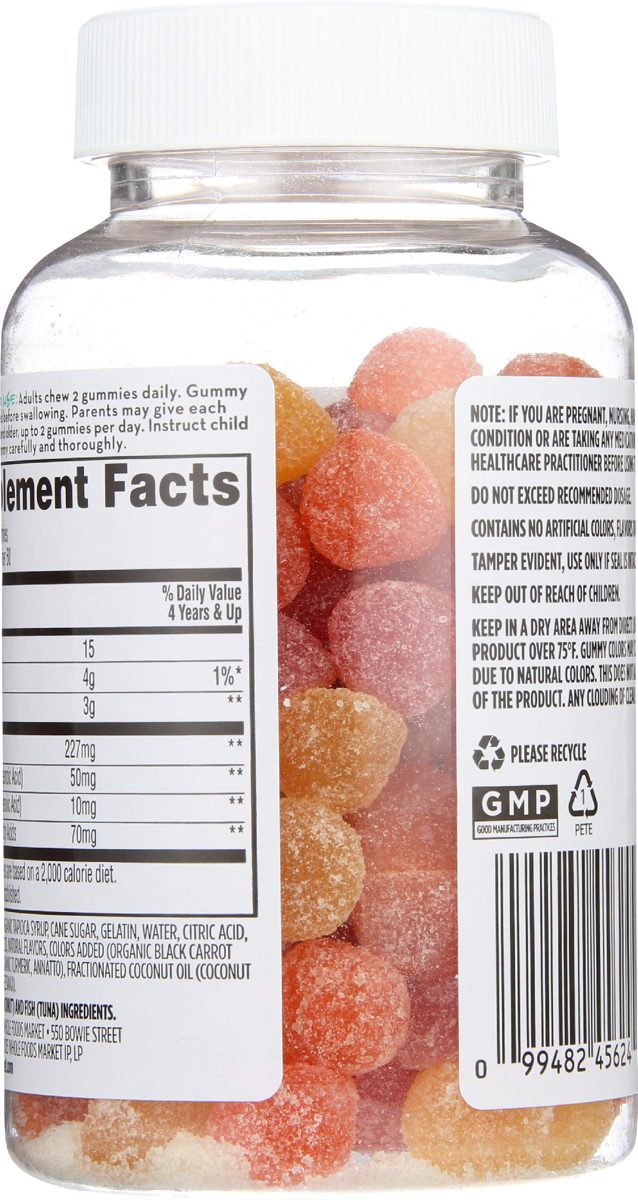 365 Everyday Value, Omega-3 Gummies, Assorted Fruit Flavors, 120 ct