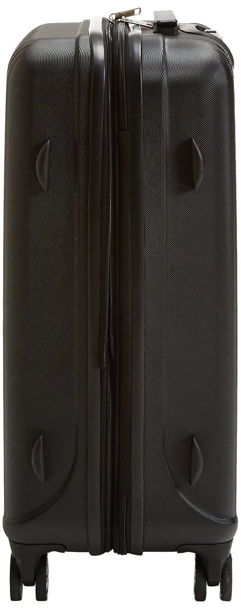 AmazonBasics Hardside Spinner Luggage - 20-Inch, Carbon Black