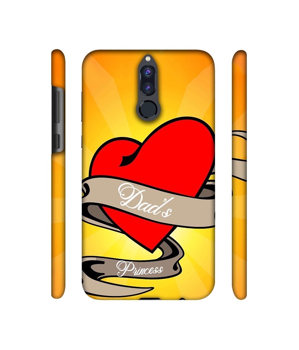 Amazon Brand - Solimo Designer Dad's Princess 3D Printed Hard Back Case Mobile Cover for Huawei Honor 9i