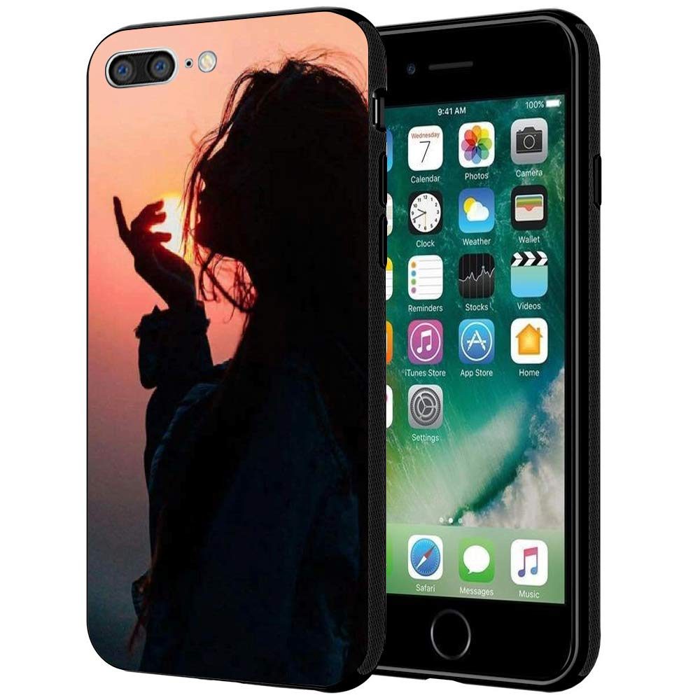 Amazon Brand - Solimo Designer Sun Set Printed Hard Back Case Mobile Cover for Apple iPhone 8 Plus / 7 Plus (D11274)