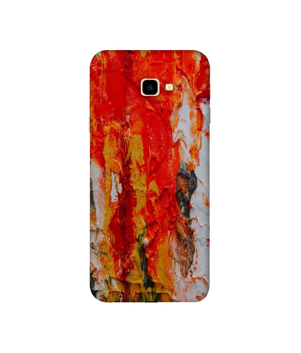 Amazon Brand - Solimo Designer Orange Color Spread 3D Printed Hard Back Case Mobile Cover for Samsung Galaxy J4 Plus