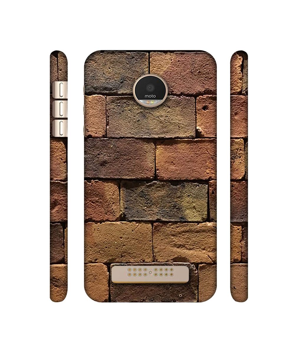 Amazon Brand - Solimo Designer Burn Bricks 3D Printed Hard Back Case Mobile Cover for Motorola Moto Z Play
