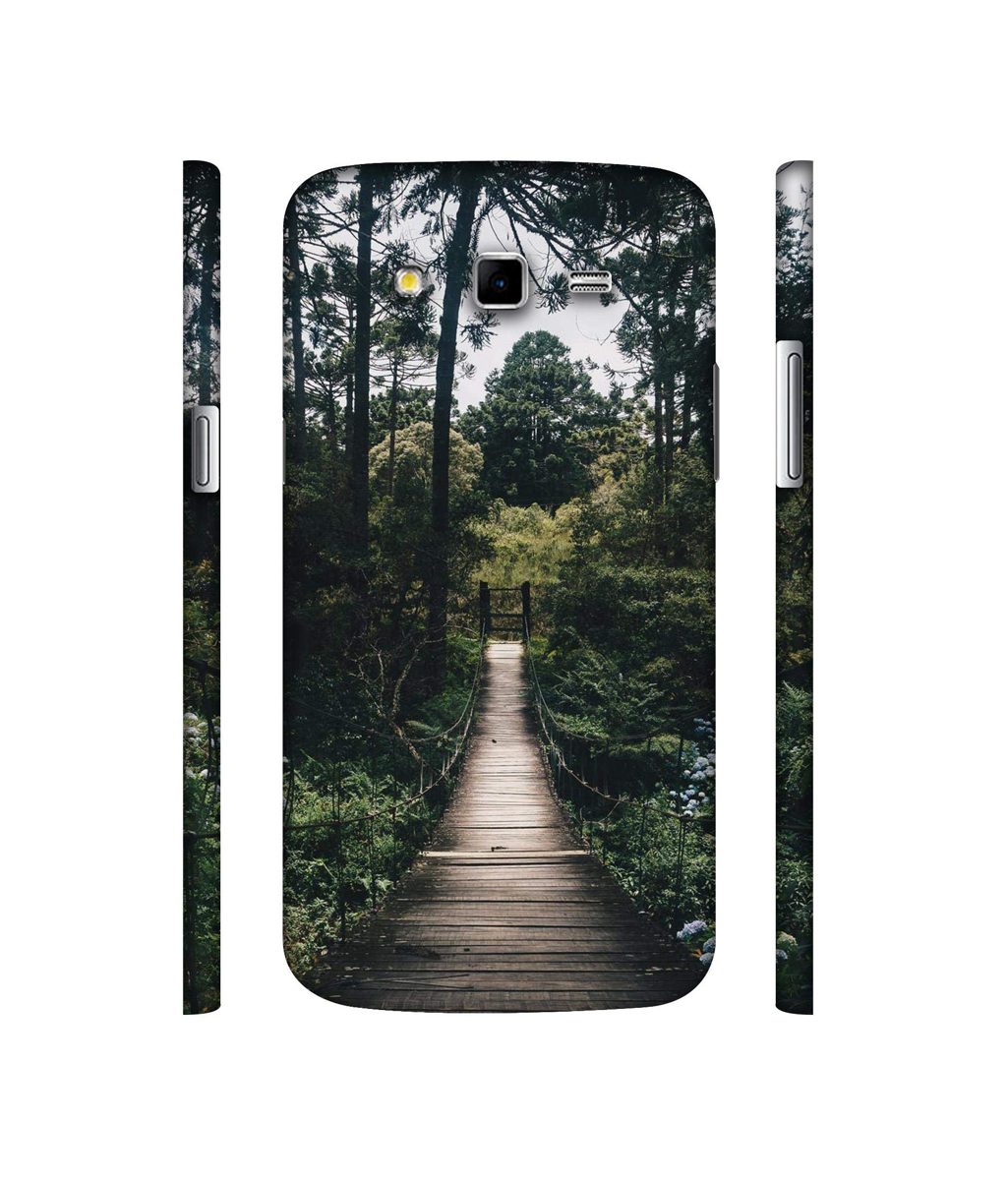 Amazon Brand - Solimo Designer Wooden Bridge 3D Printed Hard Back Case Mobile Cover for Samsung Galaxy Grand 2 G7102 / G7105