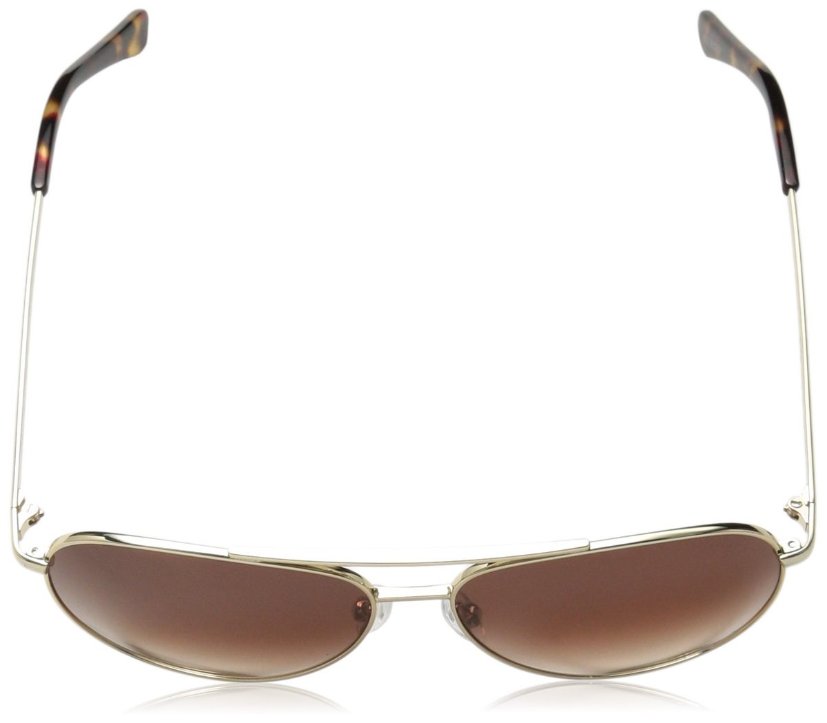 Obsidian Sunglasses for Women or Men Aviator Frame 01, Gold, 58 mm