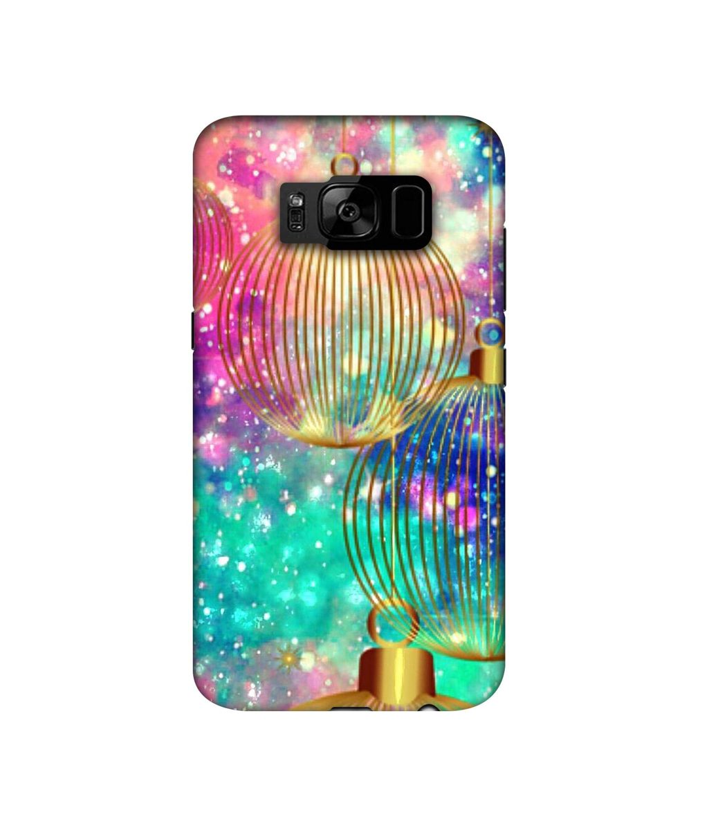 Amazon Brand - Solimo Designer Hanging Balls 3D Printed Hard Back Case Mobile Cover for Samsung Galaxy S8 Plus