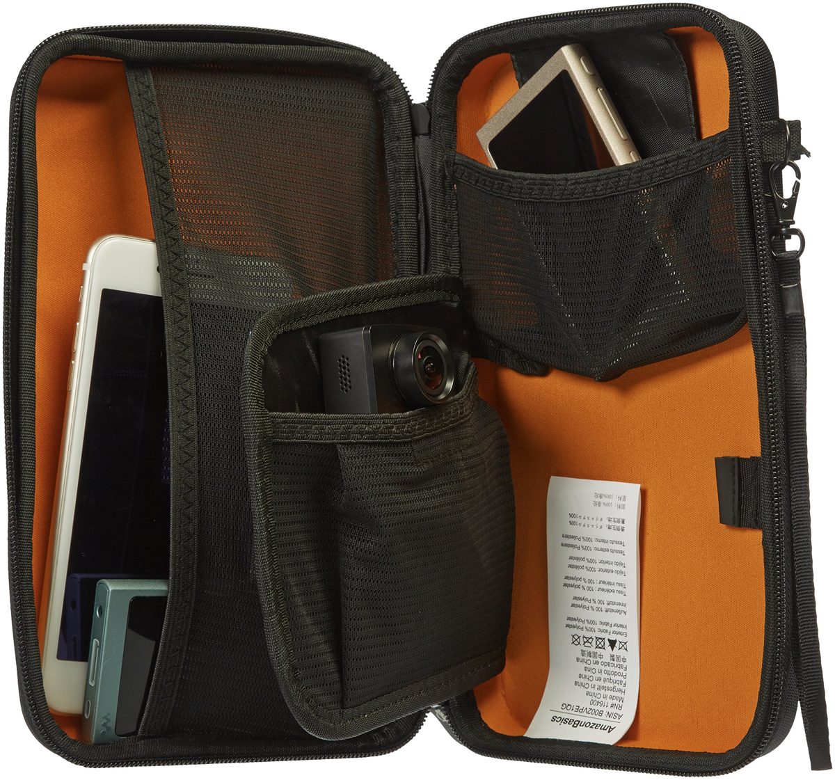 AmazonBasics Travel Case Electronic Devices (e.g. GPS, MP3 Portables, Nintendo DS)