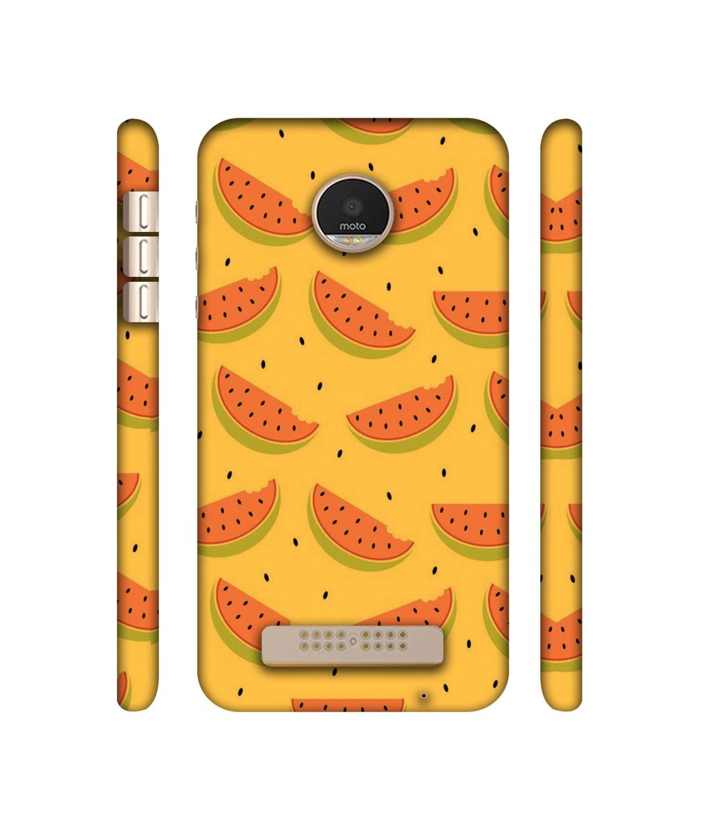 Amazon Brand - Solimo Designer Watermelon Pattern 3D Printed Hard Back Case Mobile Cover for Motorola Moto Z Play