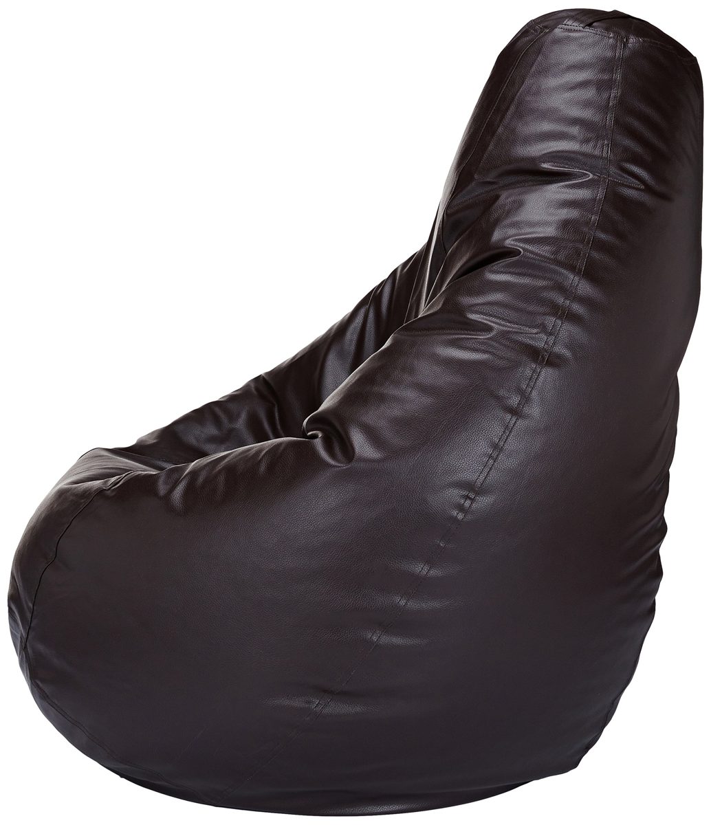 Amazon Brand - Solimo XXL Bean Bag Cover Without Beans (Brown)