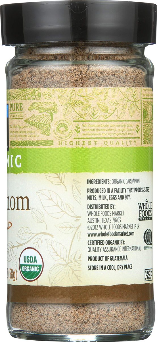 365 Everyday Value, Organic Ground Cardamom, 2.05 oz