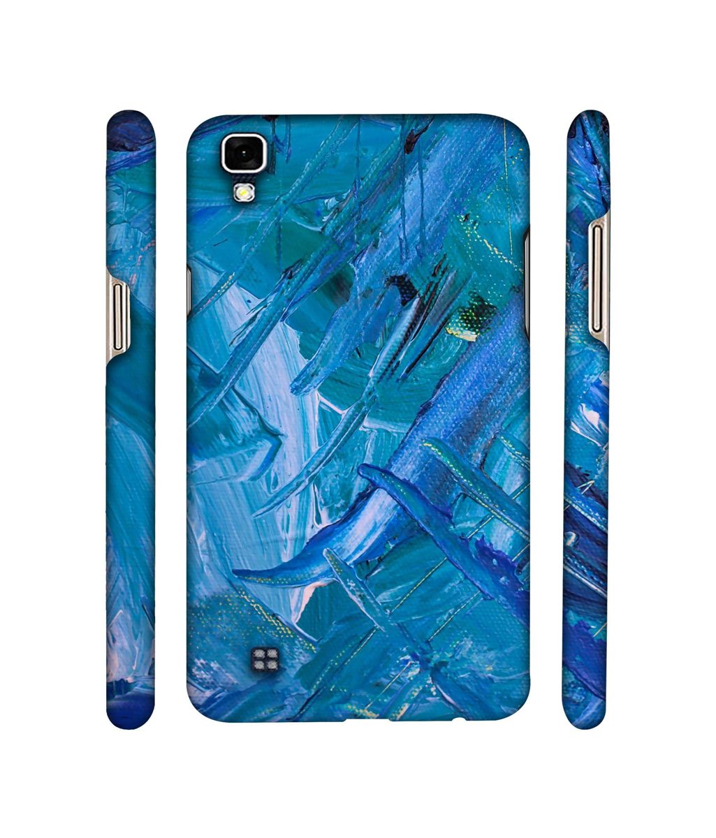 Amazon Brand - Solimo Designer Blue Paint 3D Printed Hard Back Case Mobile Cover for LG X Power
