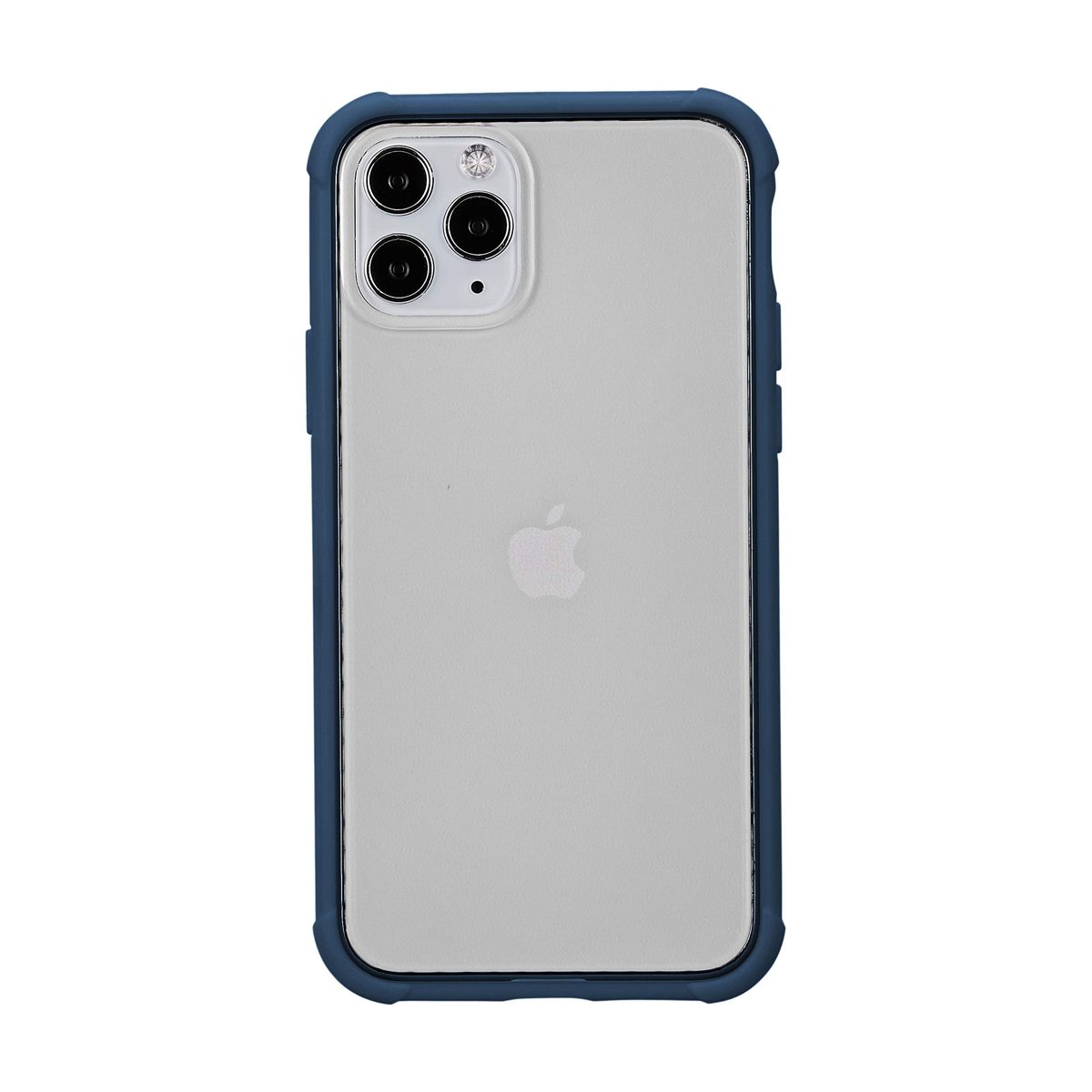 AmazonBasics iPhone 11 Pro Crystal Mobile Phone Case (Protective & Anti Scratch) - Blue (Renewed)