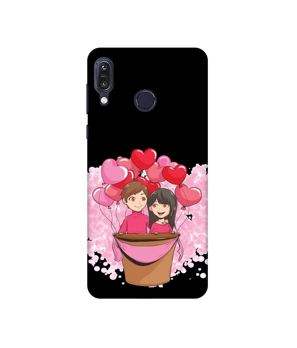 Amazon Brand - Solimo Designer Boy and Girl 3D Printed Hard Back Case Mobile Cover for Asus Zenfone Max M1 ZB555KL