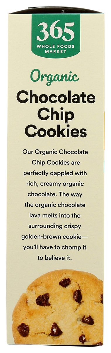365 Everyday Value, Organic Chocolate Chip Cookies, 12 oz