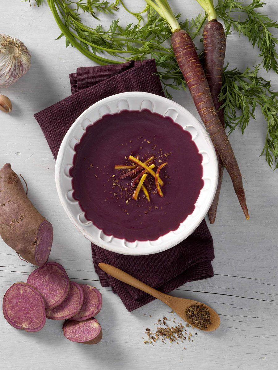 Whole Foods Market, Purple Sweet Potato with Za'atar Soup, 24 Ounce