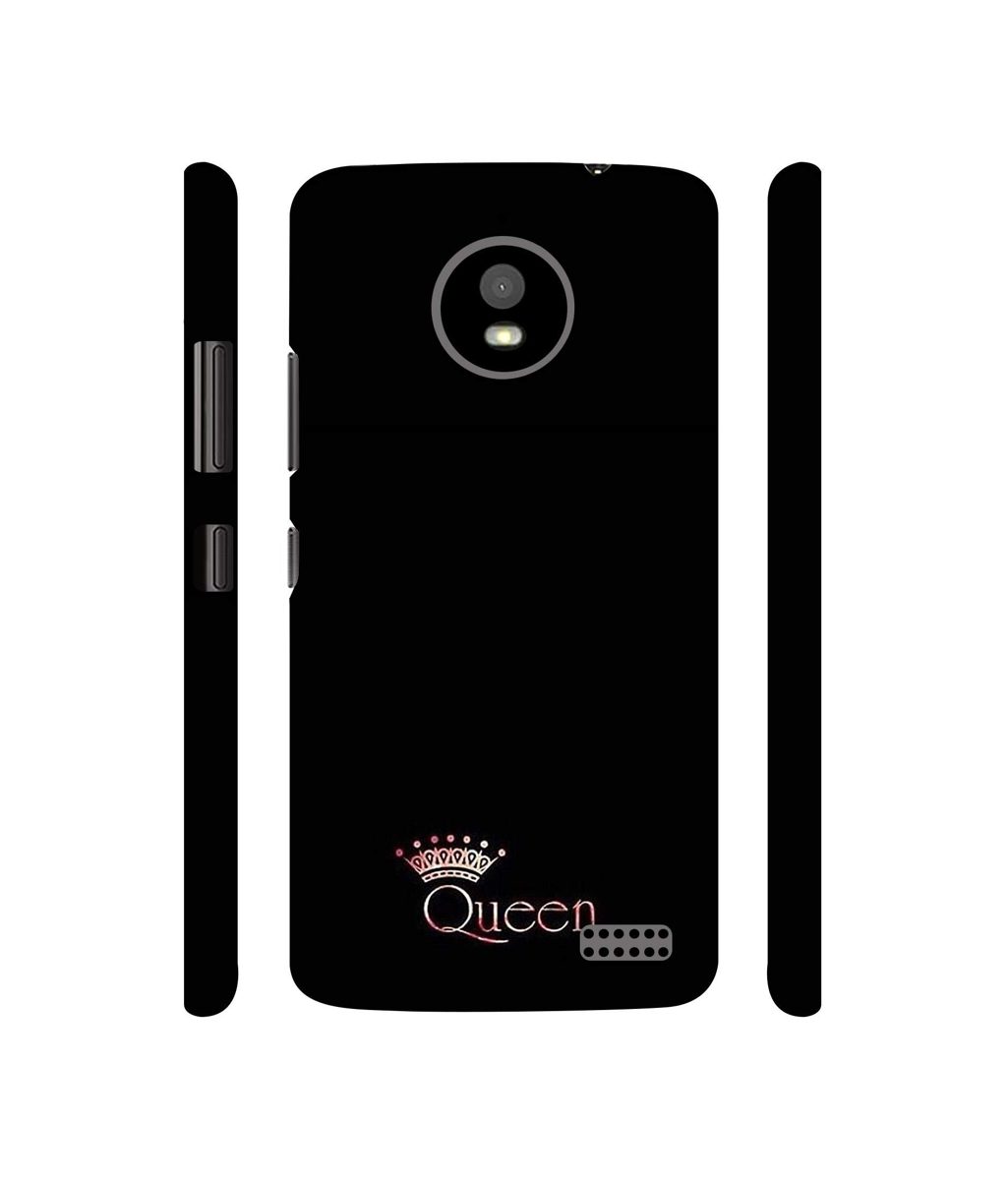 Amazon Brand - Solimo Designer Queen 3D Printed Hard Back Case Mobile Cover for Motorola Moto E4