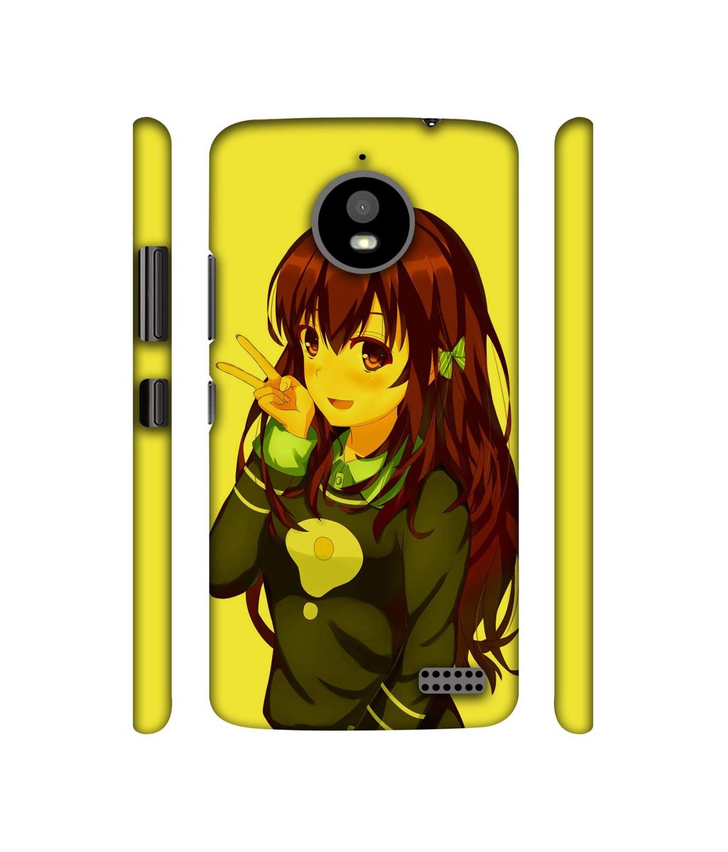 Amazon Brand - Solimo Designer DJ Girl Vector 3D Printed Hard Back Case Mobile Cover for Motorola Moto E4