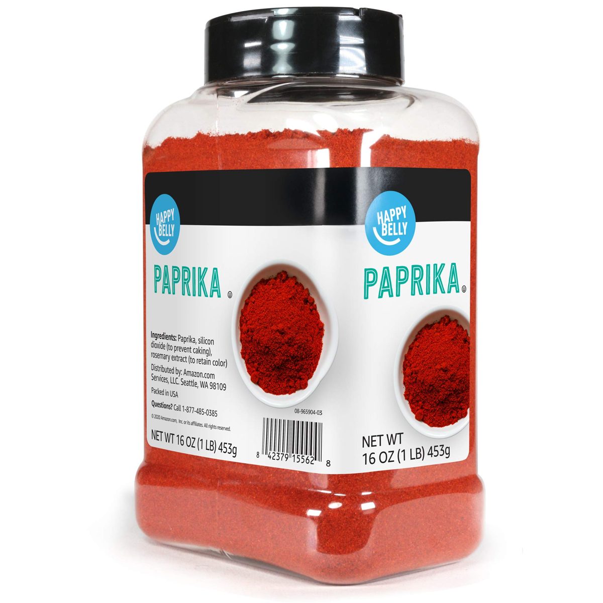 Amazon Brand - Happy Belly Paprika, 16 Ounces