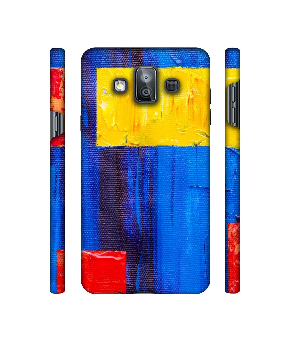 Amazon Brand - Solimo Designer Rectangle On Canvas 3D Printed Hard Back Case Mobile Cover for Samsung Galaxy J7 Duo