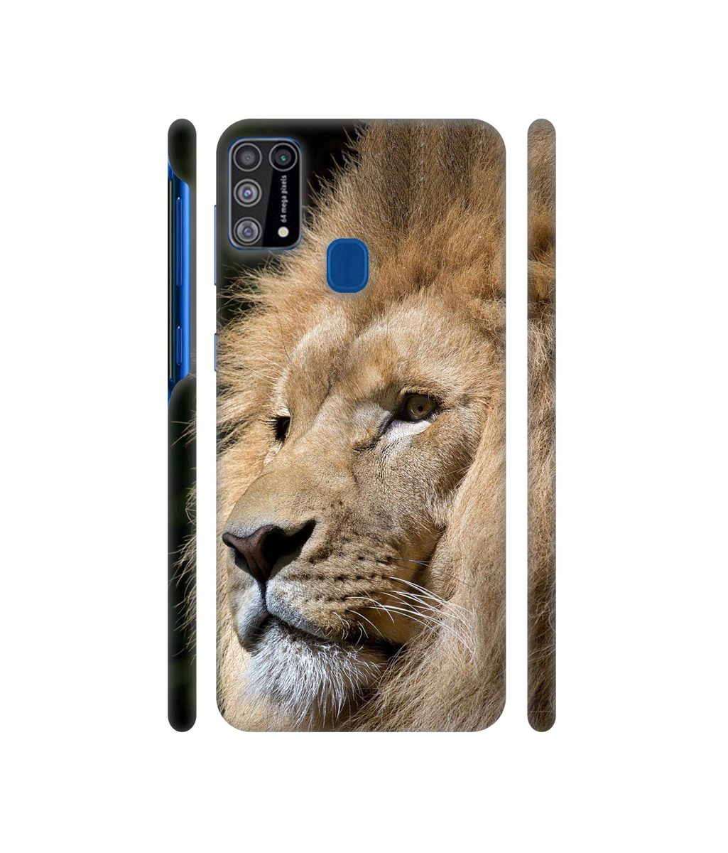 Amazon Brand - Solimo Designer Lion 3D Printed Hard Back Case Mobile Cover for Samsung Galaxy M31